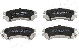 Ashika 50-01-135 - Set placute frana,frana disc aaoparts.ro