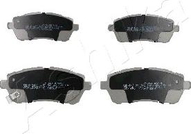 Ashika 50-03-343 - Set placute frana,frana disc aaoparts.ro