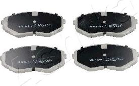 Ashika 50-03-384 - Set placute frana,frana disc aaoparts.ro