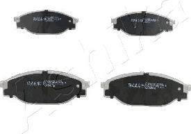 Ashika 50-02-214 - Set placute frana,frana disc aaoparts.ro