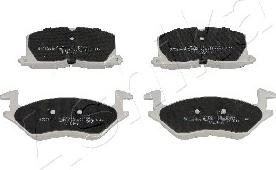 Ashika 50-02-284 - Set placute frana,frana disc aaoparts.ro