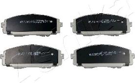 Ashika 50-02-286 - Set placute frana,frana disc aaoparts.ro