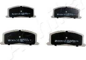 Ashika 50-02-235 - Set placute frana,frana disc aaoparts.ro