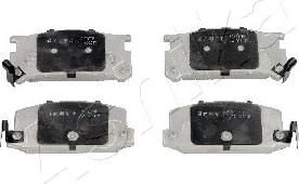 Ashika 50-07-797 - Set placute frana,frana disc aaoparts.ro