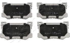 Ashika 50-0H-H20 - Set placute frana,frana disc aaoparts.ro