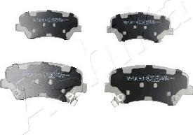 Ashika 50-0K-K24 - Set placute frana,frana disc aaoparts.ro