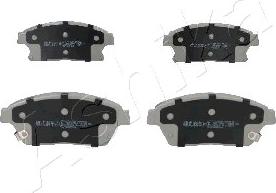 Ashika 50-0W-W13 - Set placute frana,frana disc aaoparts.ro