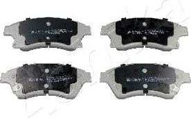 Ashika 50-0W-W12 - Set placute frana,frana disc aaoparts.ro