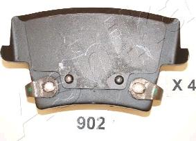 Ashika 51-09-902 - Set placute frana,frana disc aaoparts.ro
