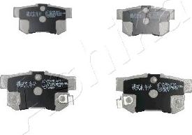 Ashika 51-04-405 - Set placute frana,frana disc aaoparts.ro