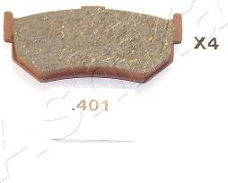 Ashika 51-04-401 - Set placute frana,frana disc aaoparts.ro