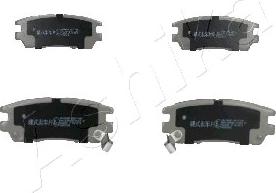 Ashika 51-05-599 - Set placute frana,frana disc aaoparts.ro