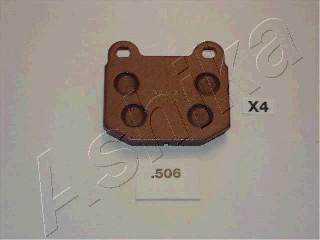 Ashika 51-05-506 - Set placute frana,frana disc aaoparts.ro