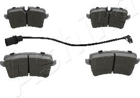 Ashika 51-00-0913 - Set placute frana,frana disc aaoparts.ro