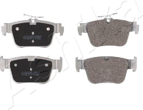 Ashika 51-00-0931 - Set placute frana,frana disc aaoparts.ro