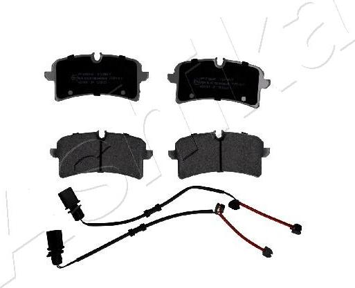 Ashika 51-00-0928 - Set placute frana,frana disc aaoparts.ro