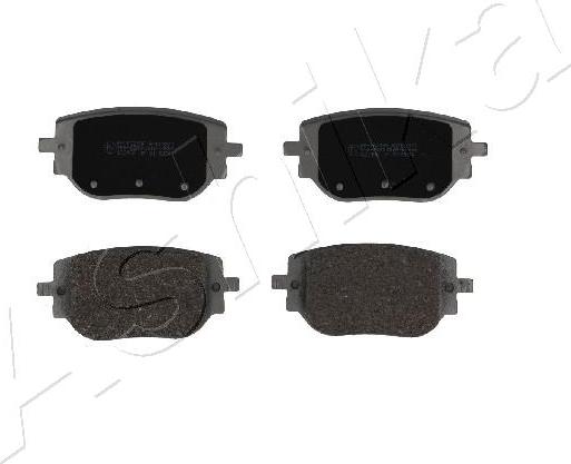 Ashika 51-00-0621 - Set placute frana,frana disc aaoparts.ro