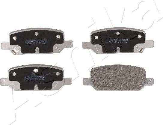 Ashika 51-00-0020 - Set placute frana,frana disc aaoparts.ro