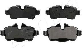 Ashika 51-00-0119 - Set placute frana,frana disc aaoparts.ro