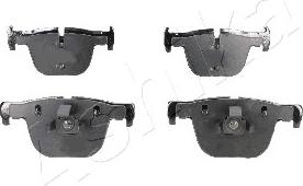 Ashika 51-00-0121 - Set placute frana,frana disc aaoparts.ro