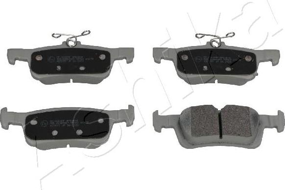 Ashika 51-00-0319 - Set placute frana,frana disc aaoparts.ro