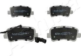 Ashika 51-01-108 - Set placute frana,frana disc aaoparts.ro