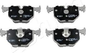 Ashika 51-0L-L00 - Set placute frana,frana disc aaoparts.ro