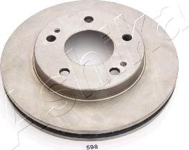 Ashika 60-05-598 - Disc frana aaoparts.ro