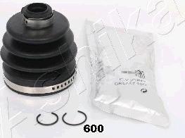 Ashika 63-06-600 - Burduf cauciuc, articulatie planetara aaoparts.ro