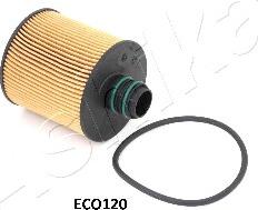 Ashika 10-ECO120 - Filtru ulei aaoparts.ro
