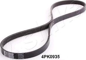 Ashika 112-4PK935 - Curea transmisie cu caneluri aaoparts.ro