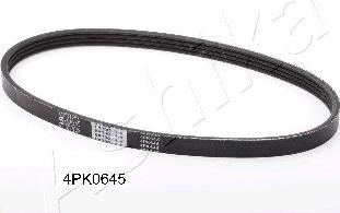 Ashika 112-4PK645 - Curea transmisie cu caneluri aaoparts.ro