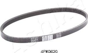 Ashika 112-4PK620 - Curea transmisie cu caneluri aaoparts.ro