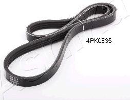 Ashika 112-4PK835 - Curea transmisie cu caneluri aaoparts.ro