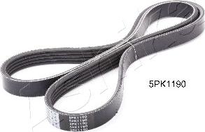 Ashika 112-5PK1190 - Curea transmisie cu caneluri aaoparts.ro
