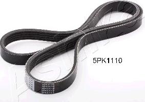 Ashika 112-5PK1110 - Curea transmisie cu caneluri aaoparts.ro