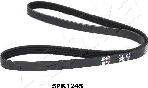 Ashika 112-5PK1245 - Curea transmisie cu caneluri aaoparts.ro