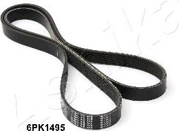 Ashika 112-6PK1495 - Curea transmisie cu caneluri aaoparts.ro