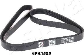 Ashika 112-6PK1555 - Curea transmisie cu caneluri aaoparts.ro