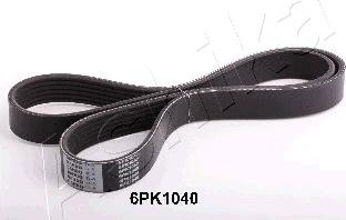 Ashika 112-6PK1040 - Curea transmisie cu caneluri aaoparts.ro