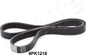 Ashika 112-6PK1210 - Curea transmisie cu caneluri aaoparts.ro