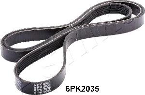 Ashika 112-6PK2035 - Curea transmisie cu caneluri aaoparts.ro