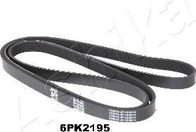 Ashika 112-6PK2195 - Curea transmisie cu caneluri aaoparts.ro