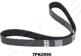 Ashika 112-7PK990 - Curea transmisie cu caneluri aaoparts.ro