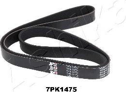 Ashika 112-7PK1475 - Curea transmisie cu caneluri aaoparts.ro