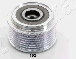Ashika 130-01-102 - Fulie, alternator aaoparts.ro