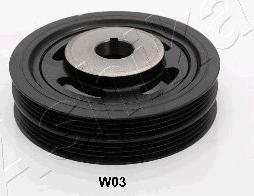 Ashika 122-0W-W03 - Fulie curea, arbore cotit aaoparts.ro