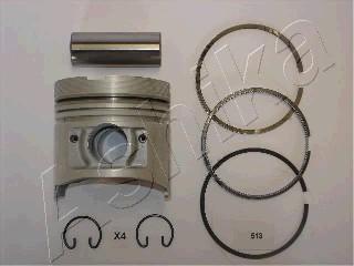 Ashika 39-513 - Piston aaoparts.ro