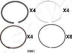 Ashika 34-23601 - Segment piston aaoparts.ro
