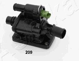 Ashika 38-02-209 - Termostat,lichid racire aaoparts.ro